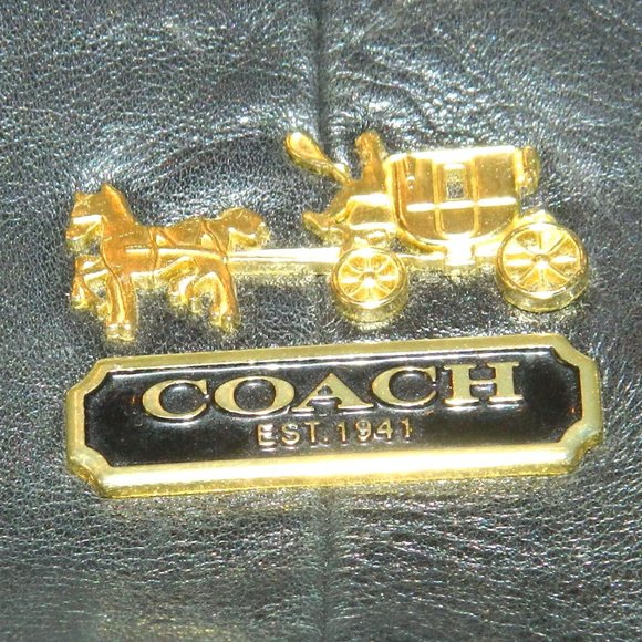 Coach Leather Satchel - Picture 7 of 12